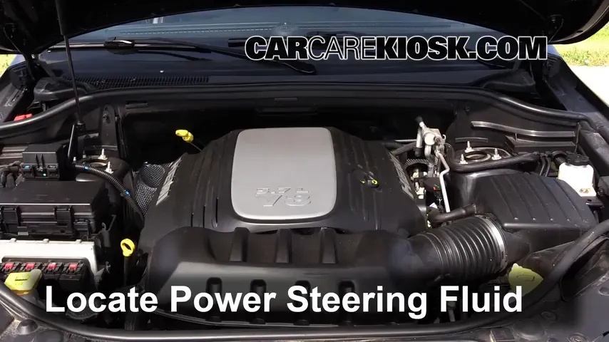 2012 Jeep Grand Cherokee Limited 5.7L V8 Power Steering Fluid